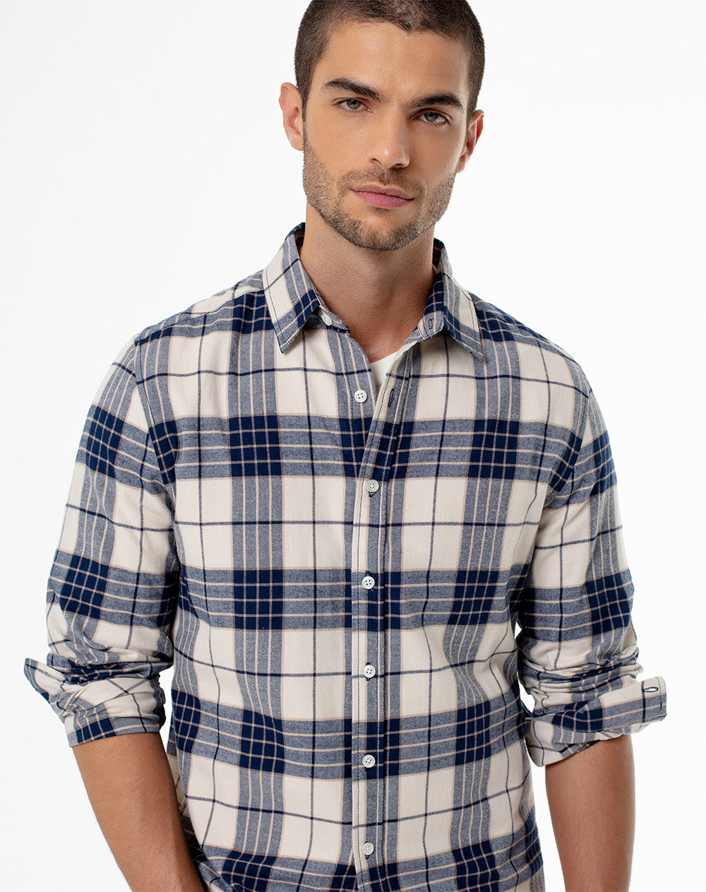 Camisas Casuales Camisas De Hombre De Marca Slim Fit Camisas De