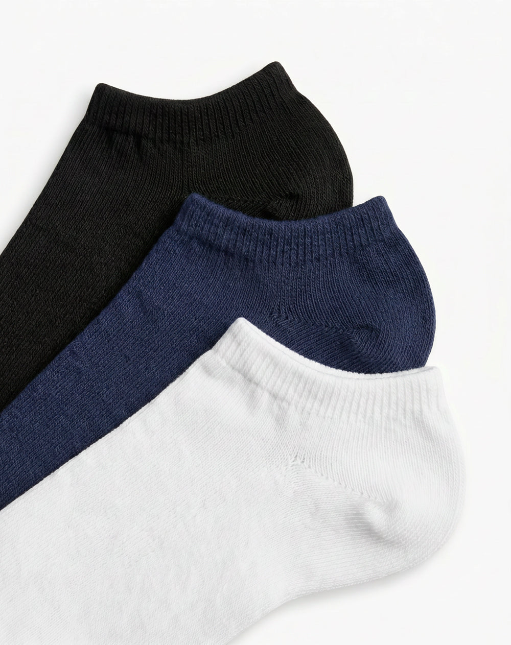 3 pares de medias tobilleras surtido