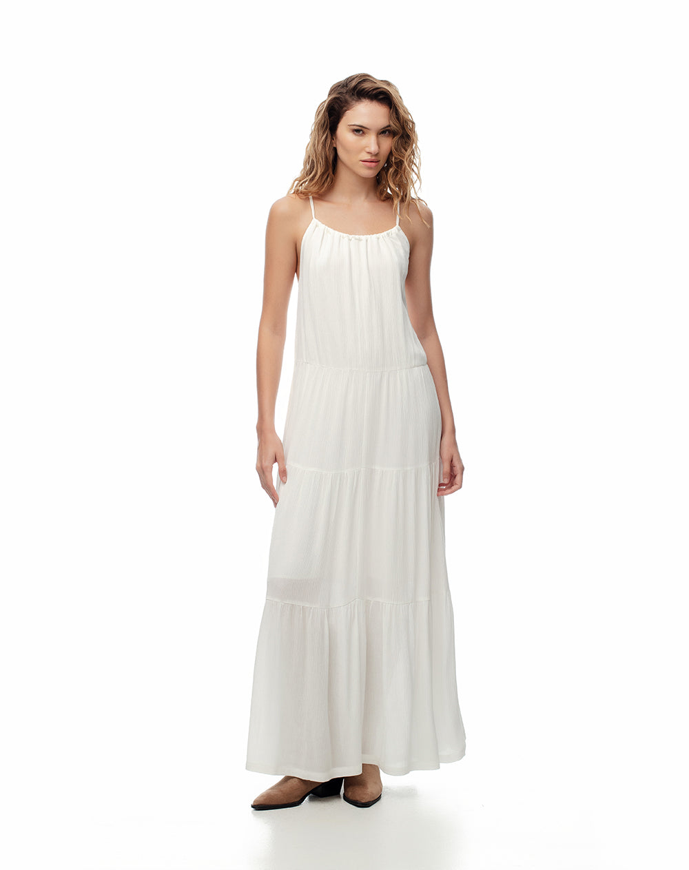 Vestido largo blanco