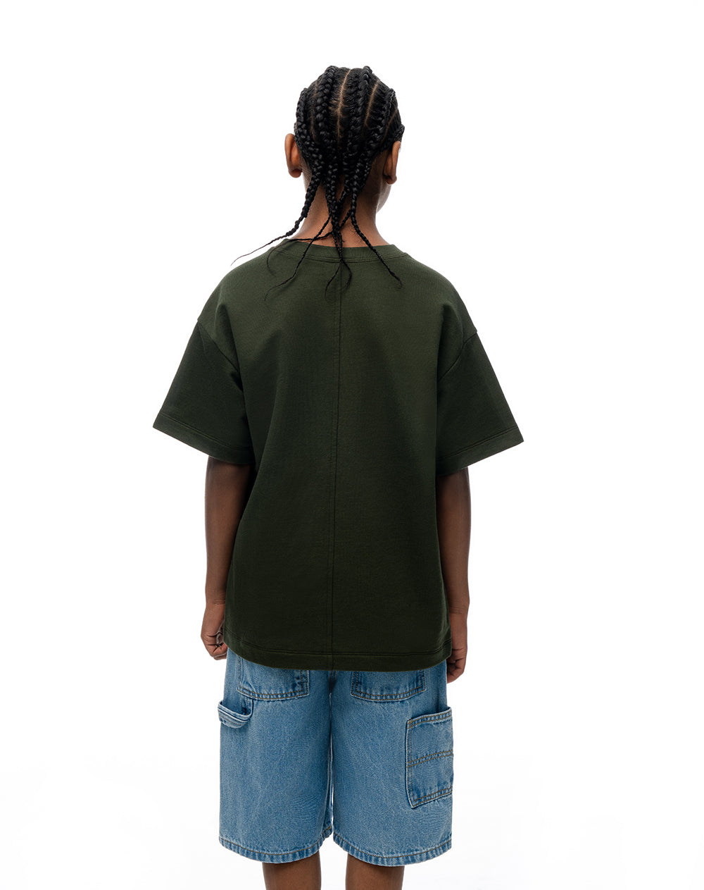 Camiseta oversize algodón estampada niño