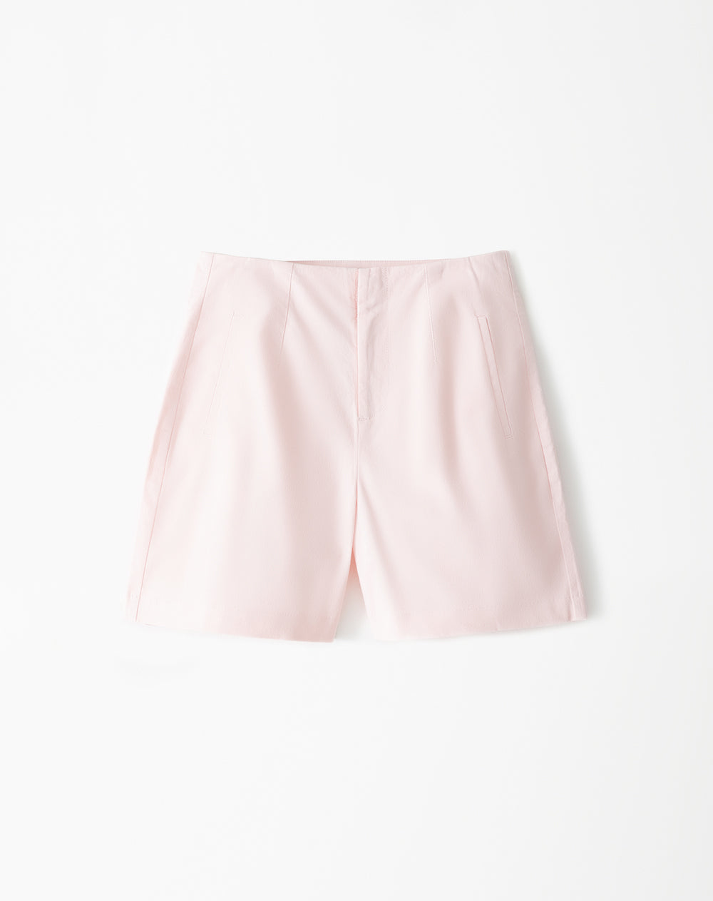 Short tiro alto algodón rosa mujer