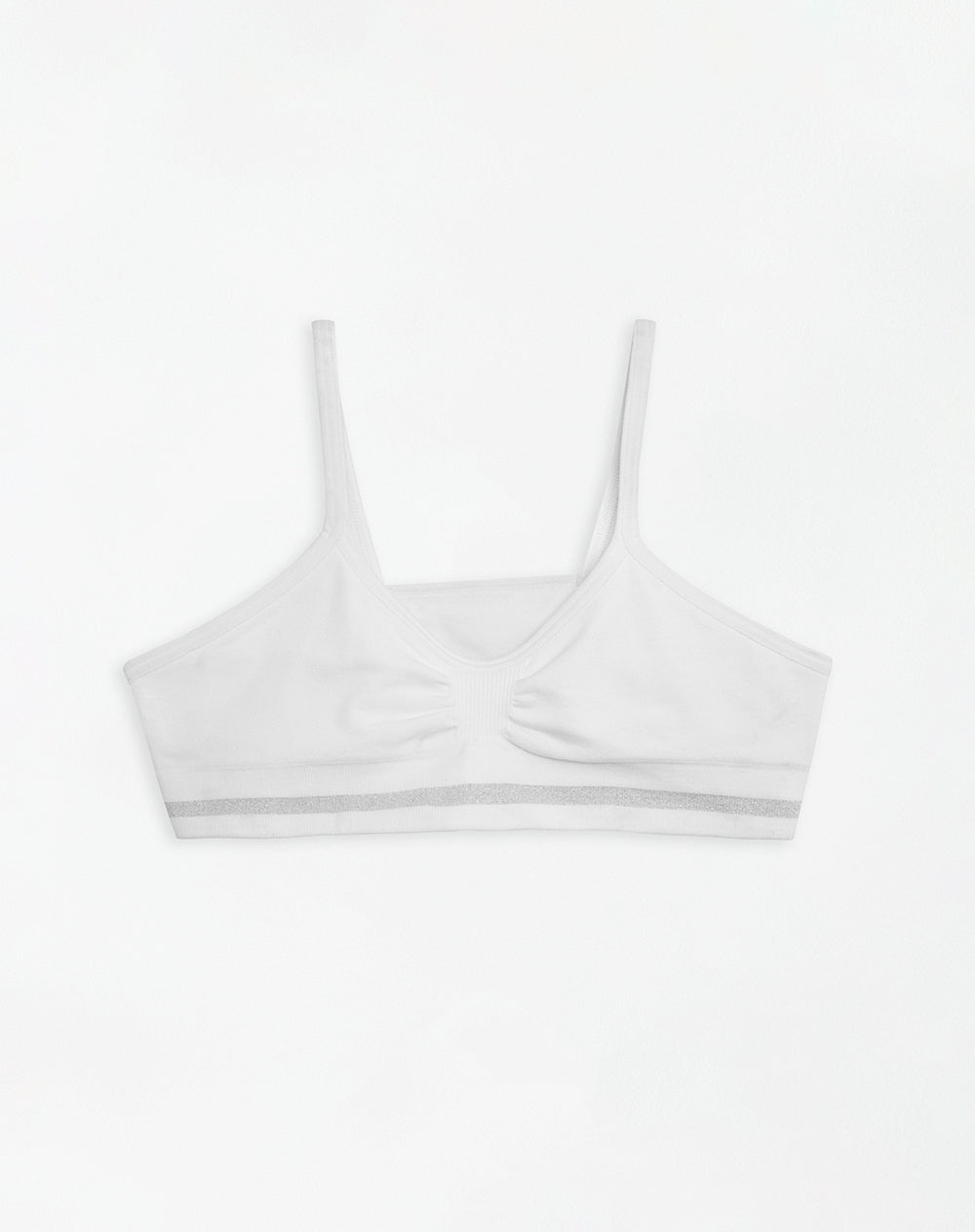 Top niña seamless blanco