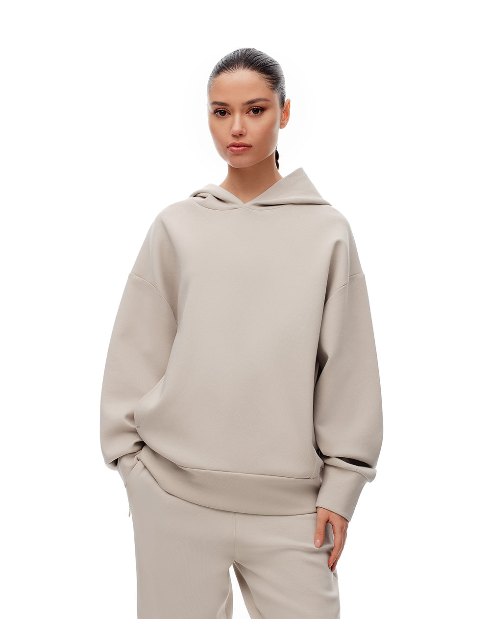 Buzo tipo hoddie arena mujer - Main Image