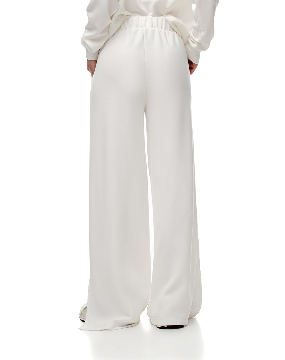 Pantalón holgado vaninilla mujer