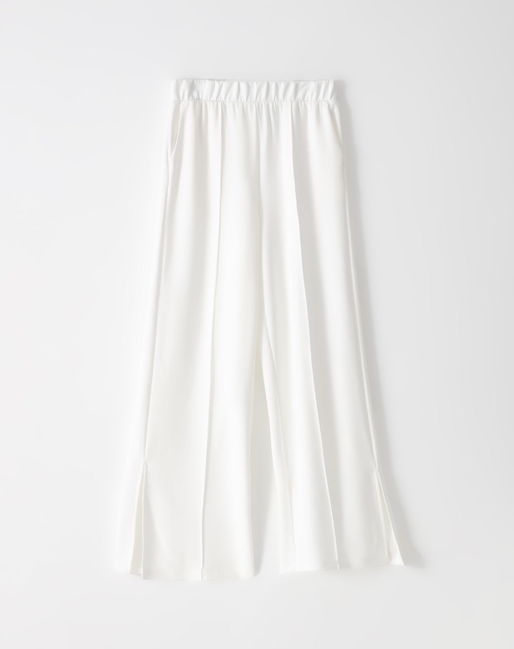 Pantalón holgado vaninilla mujer