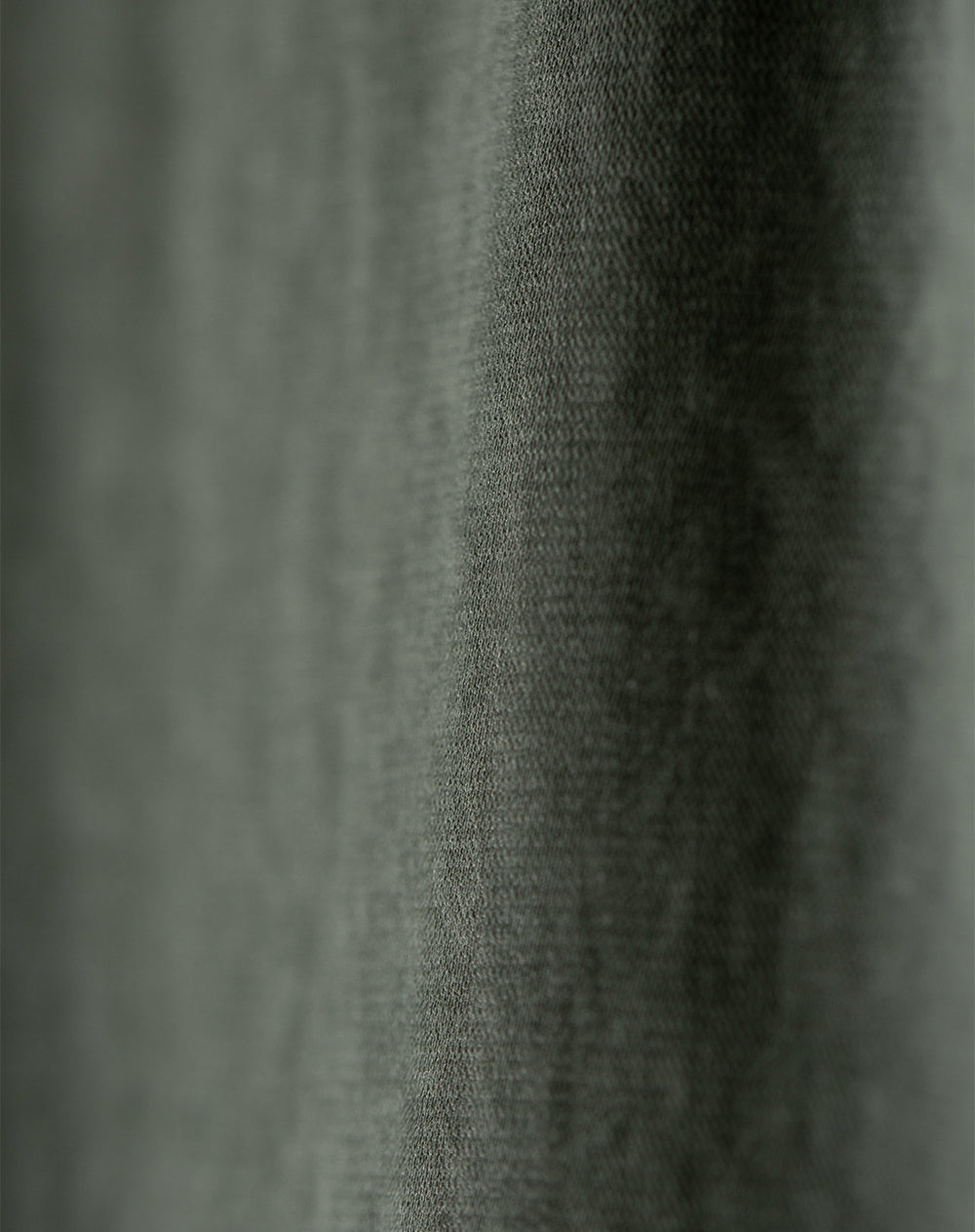 Pantalón recto tiro medio verde mujer