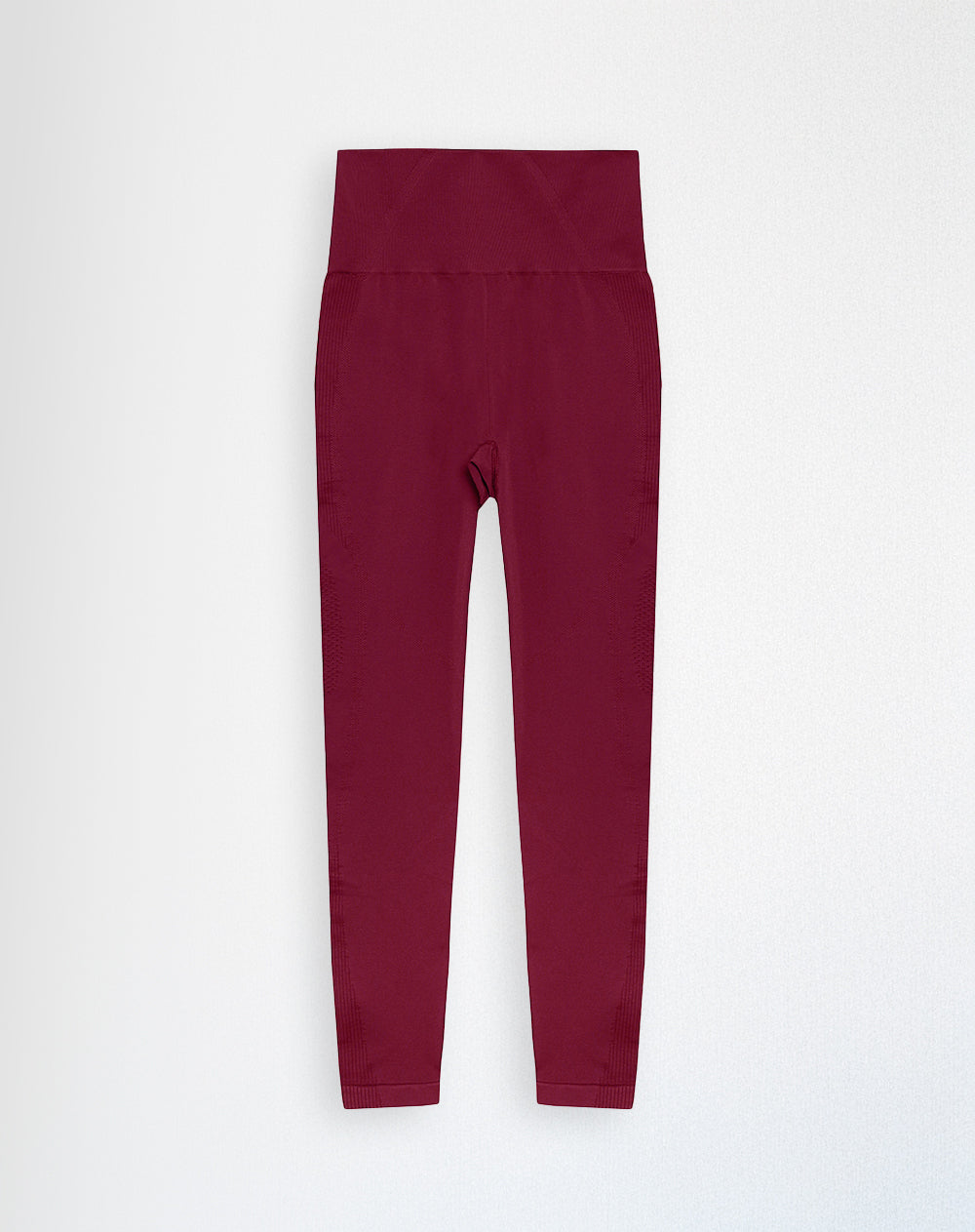 Legging deportivo seamless vino tinto mujer