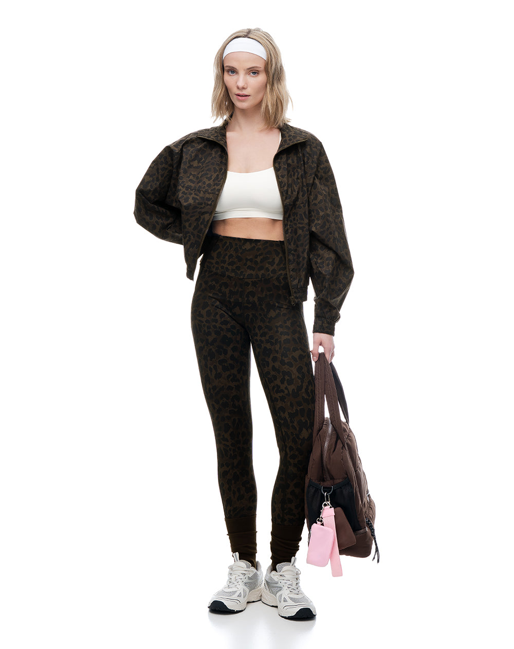 Legging deportivo secado rápido estampado mujer