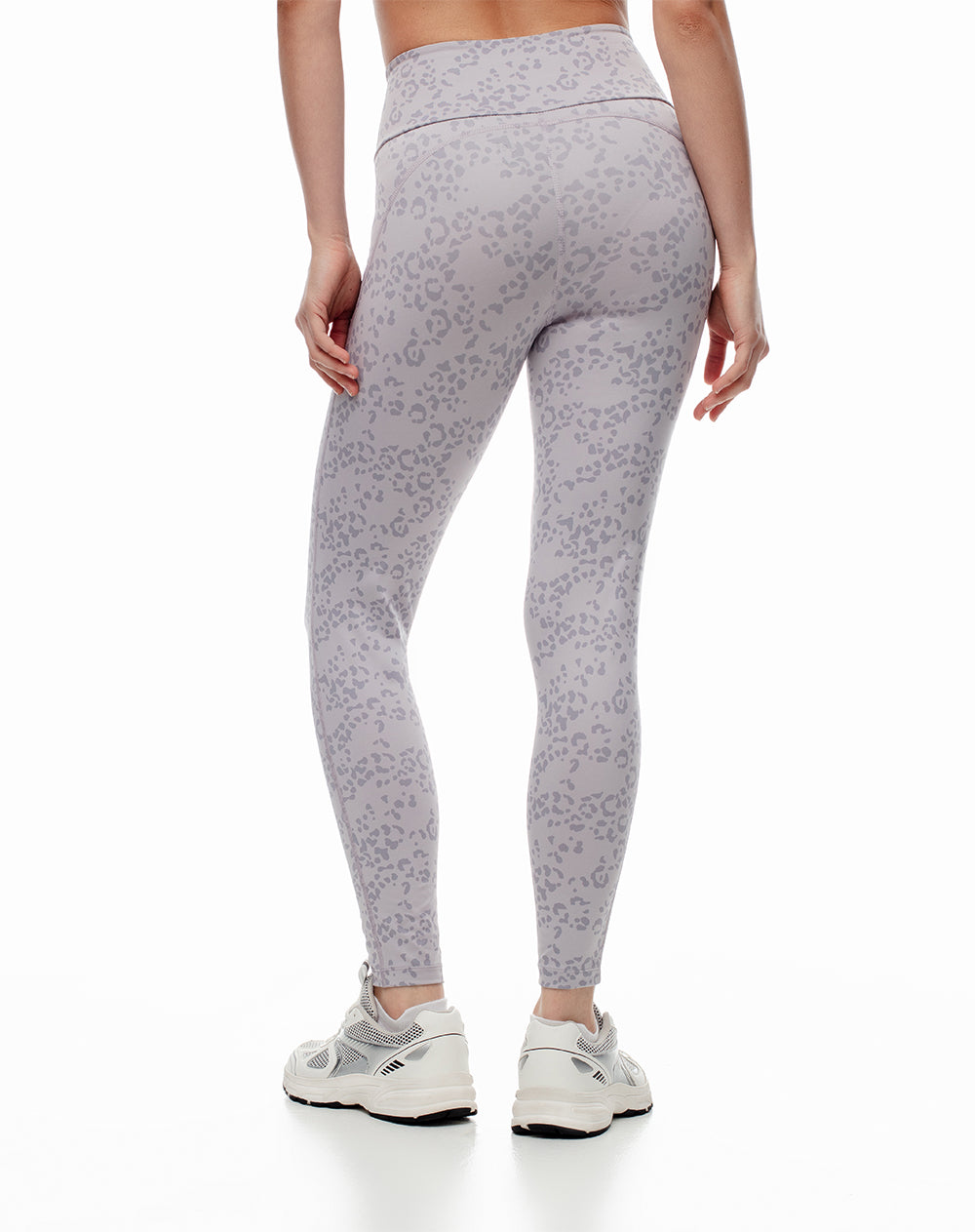 Legging deportivo secado rápido gris mujer