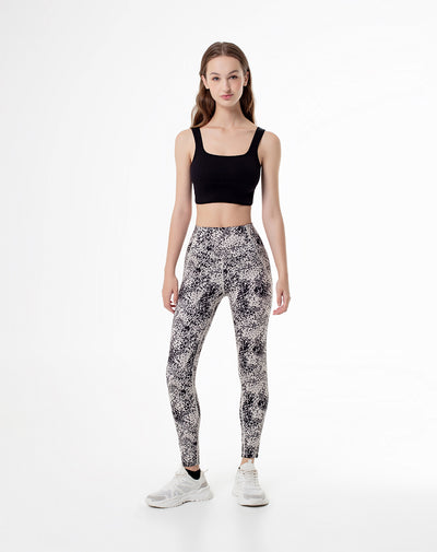 Legging deportivo secado rápido estampado mujer