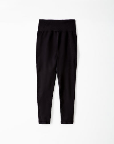 Legging deportivo secado rápido negro mujer