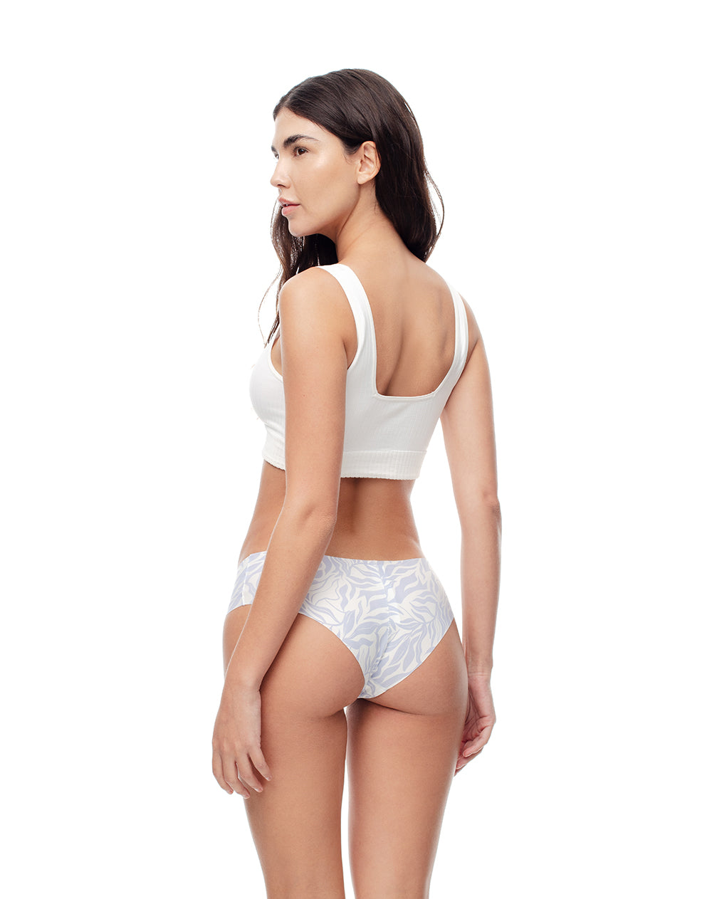 Panty cachetero invisible estampado mujer