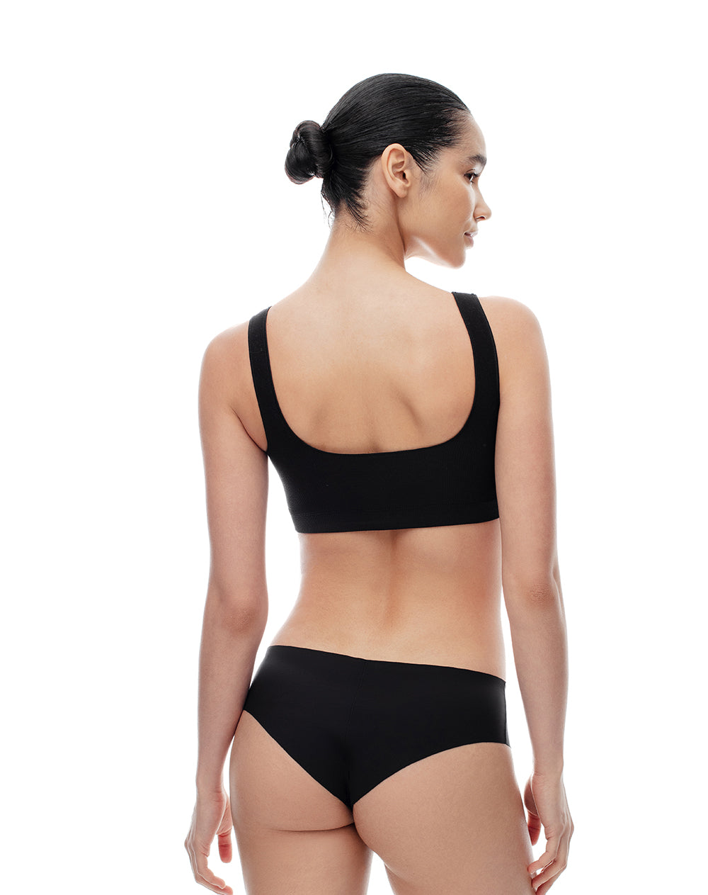 Panty cachetero seamless negro