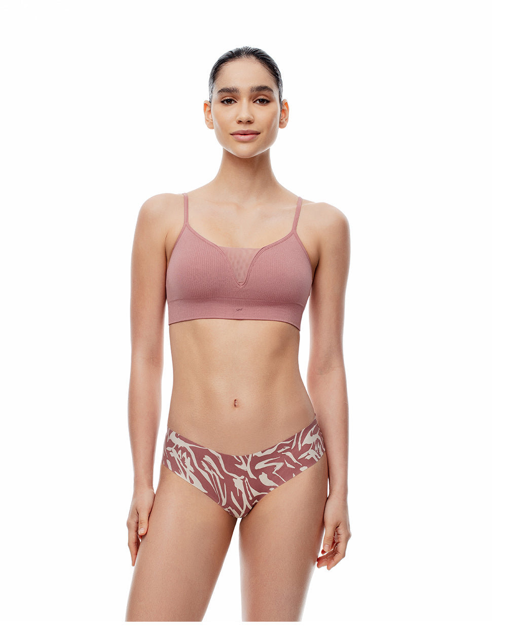 Panty cachetero invisible estampado