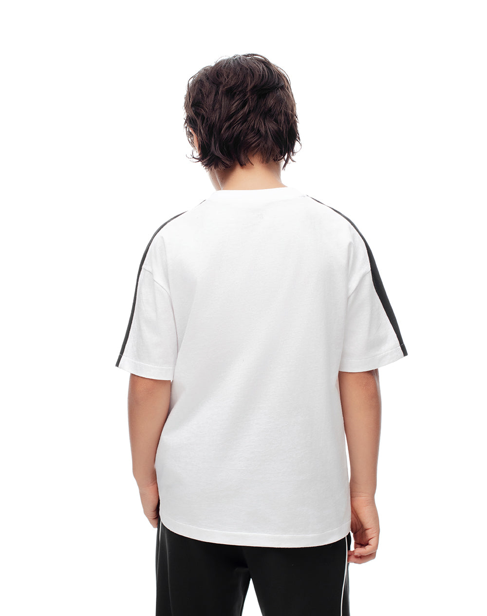 Camiseta regular fit manga corta blanca