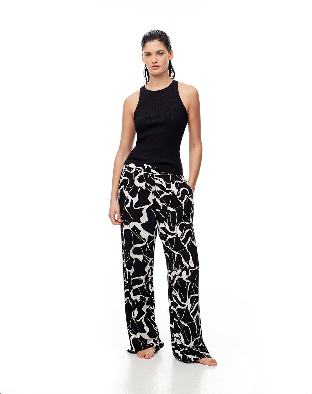 Pantalón de pijama mujer estampado mujer
