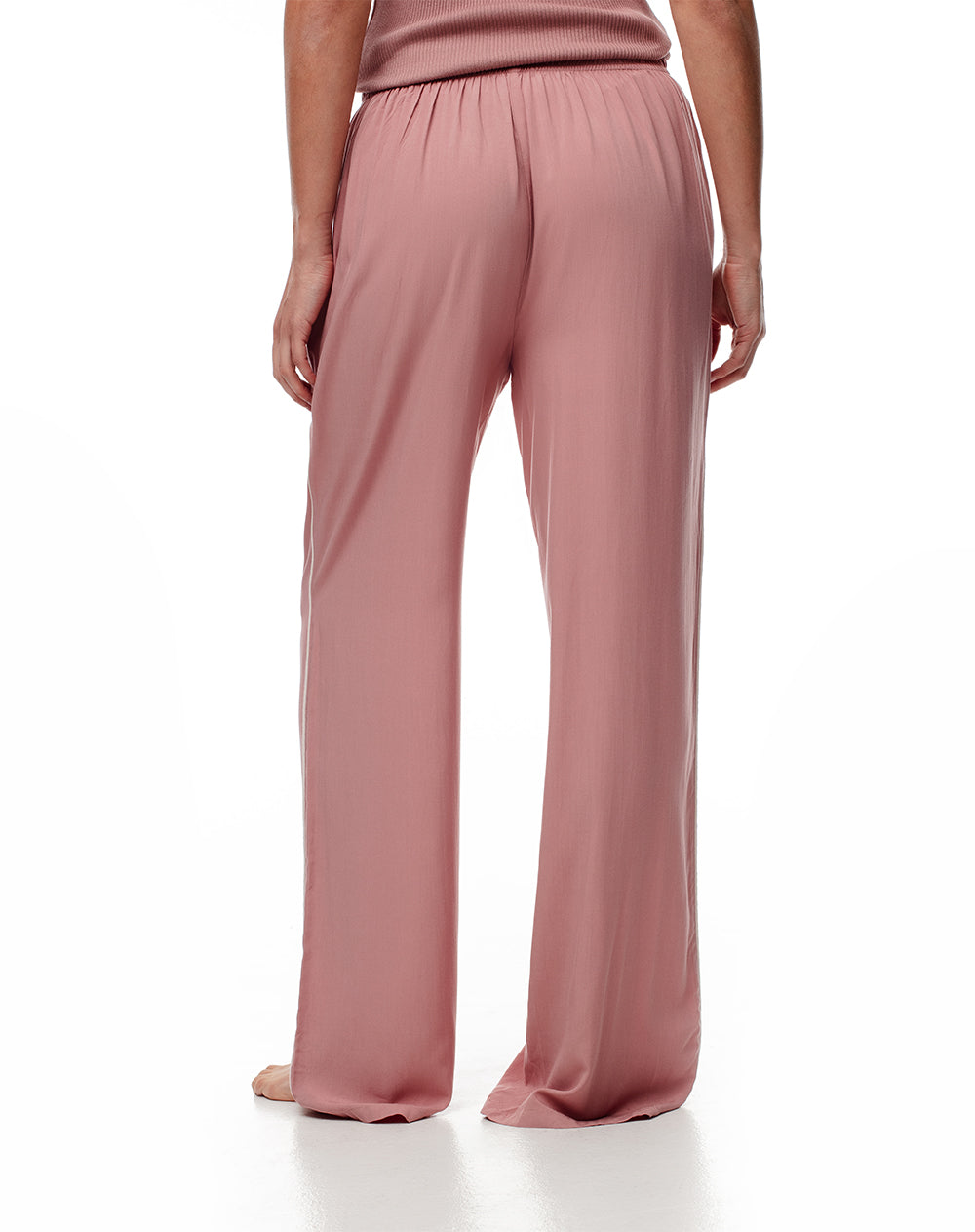 Pantalón de pijama mujer malva mujer