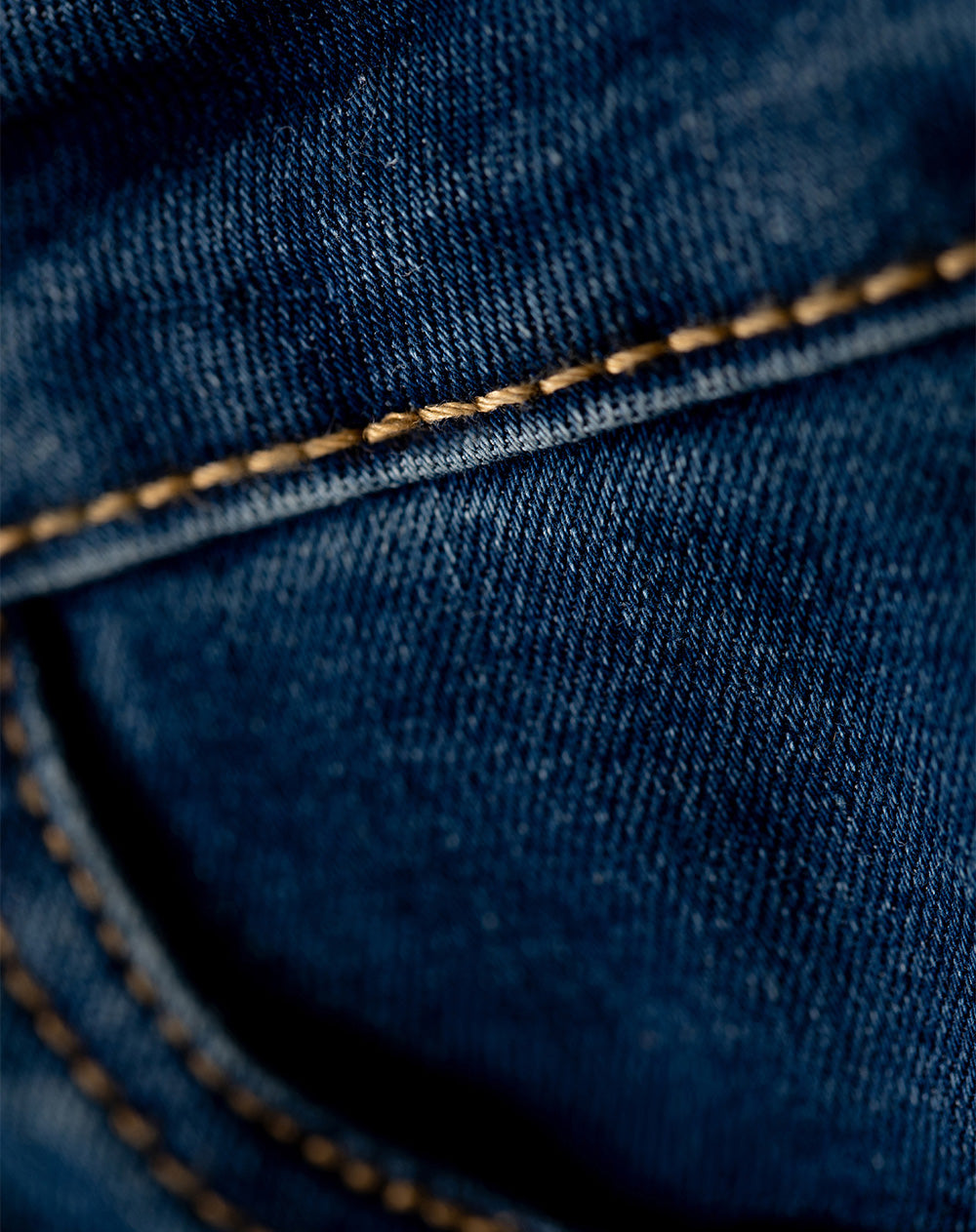 Jean skinny tiro medio índigo oscuro niña
