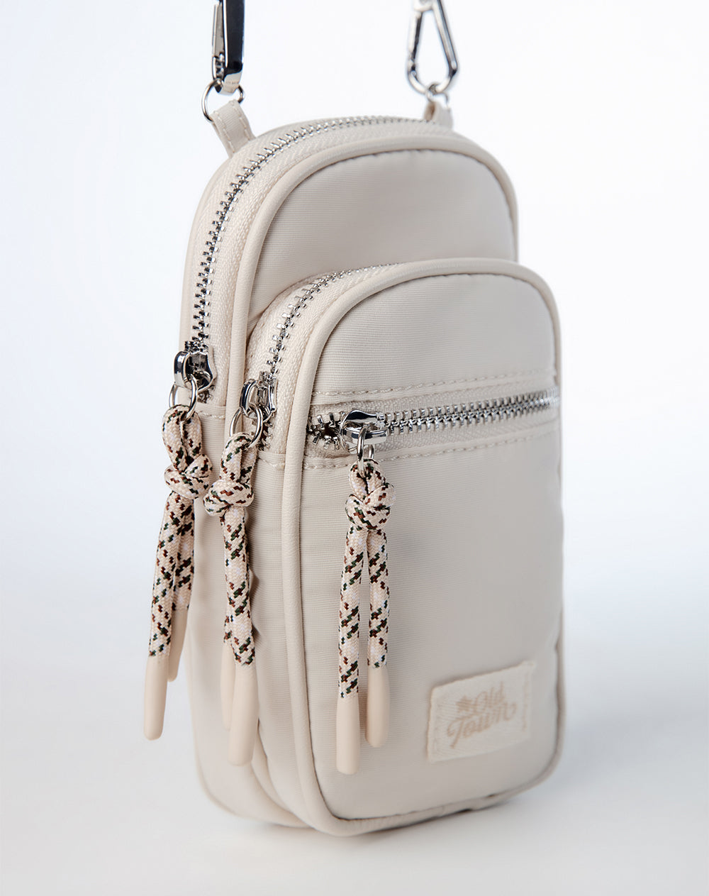 Bolso tipo bandolera beige niña