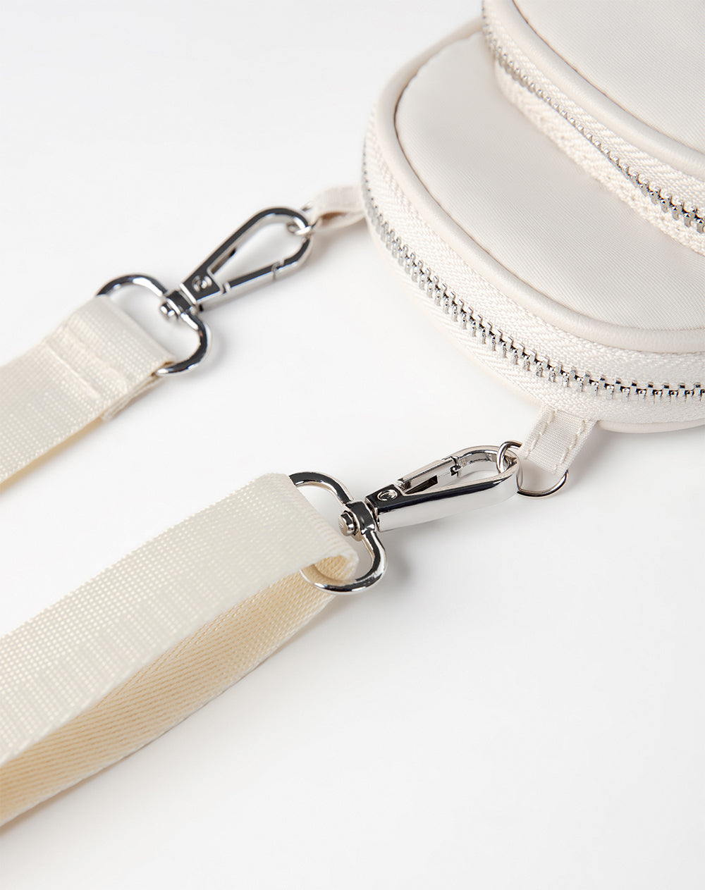 Bolso tipo bandolera beige niña