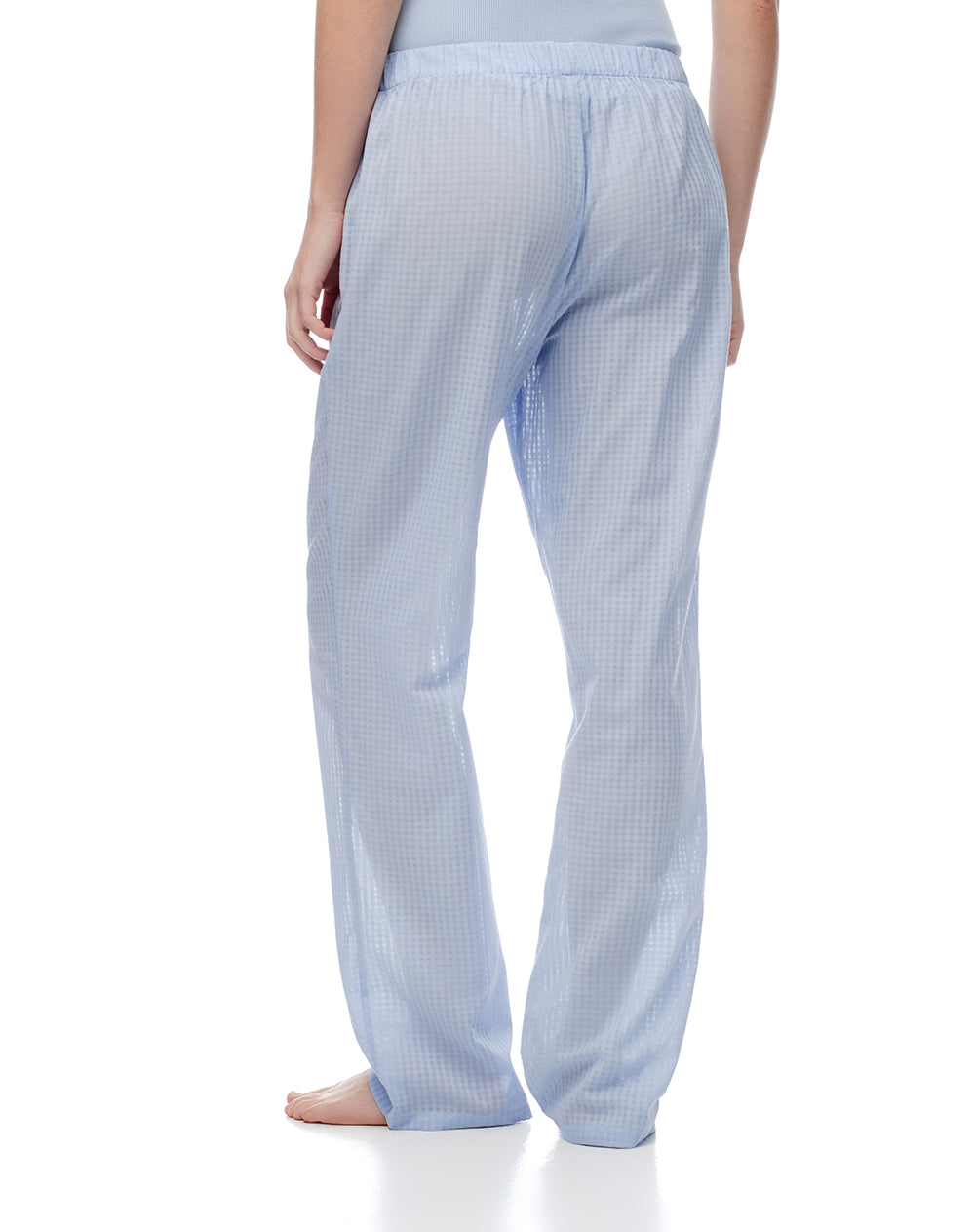 Pantalón de pijama azul mujer