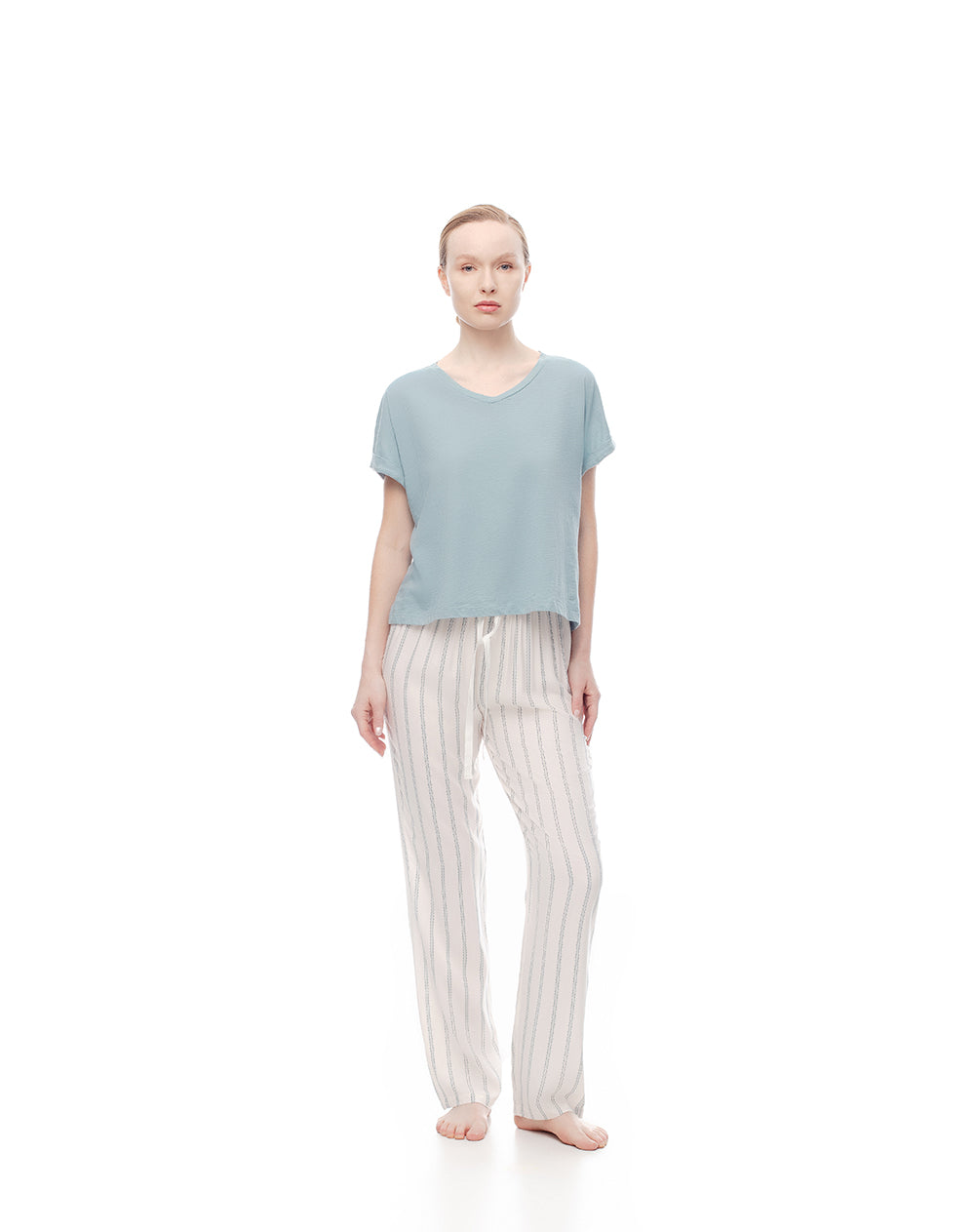 Pantalón de pijama mujer rayas