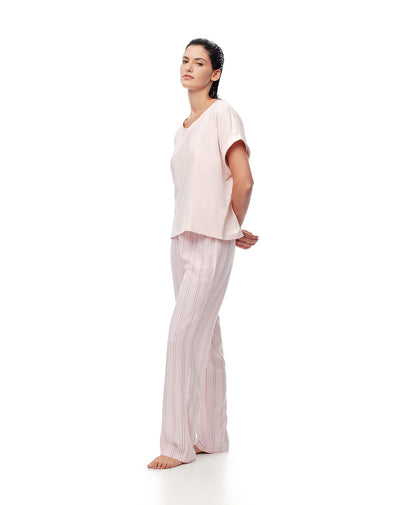 Pantalón de pijama mujer rayas
