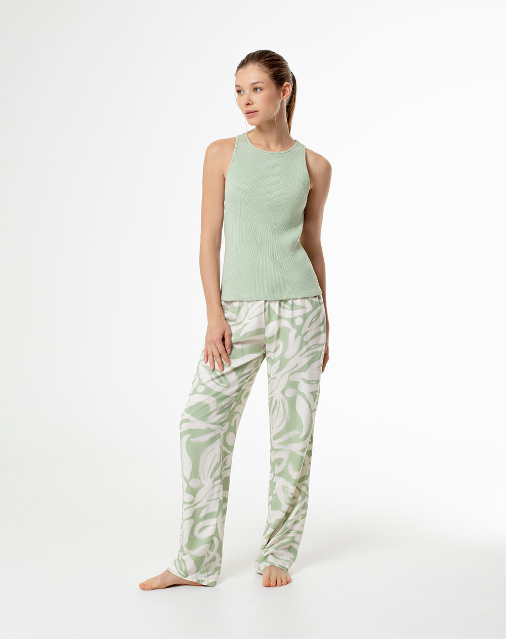 Pantalón de pijama mujer estampado