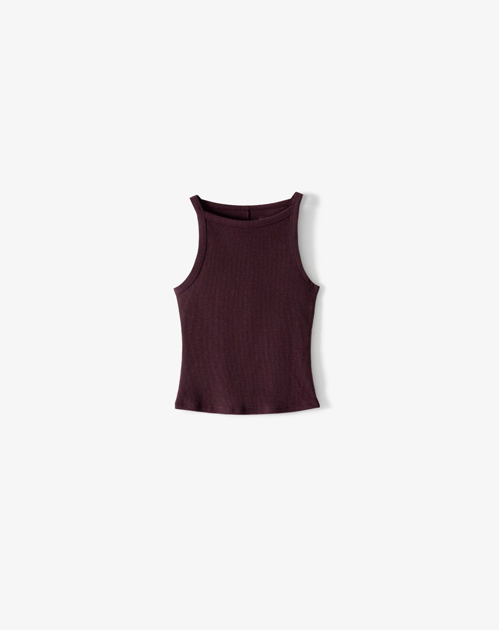 Camiseta ted tiras vino tinto mujer