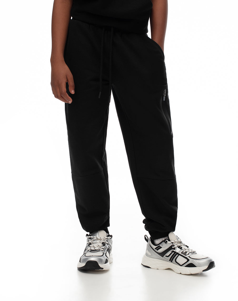 Jogger regular negro niño