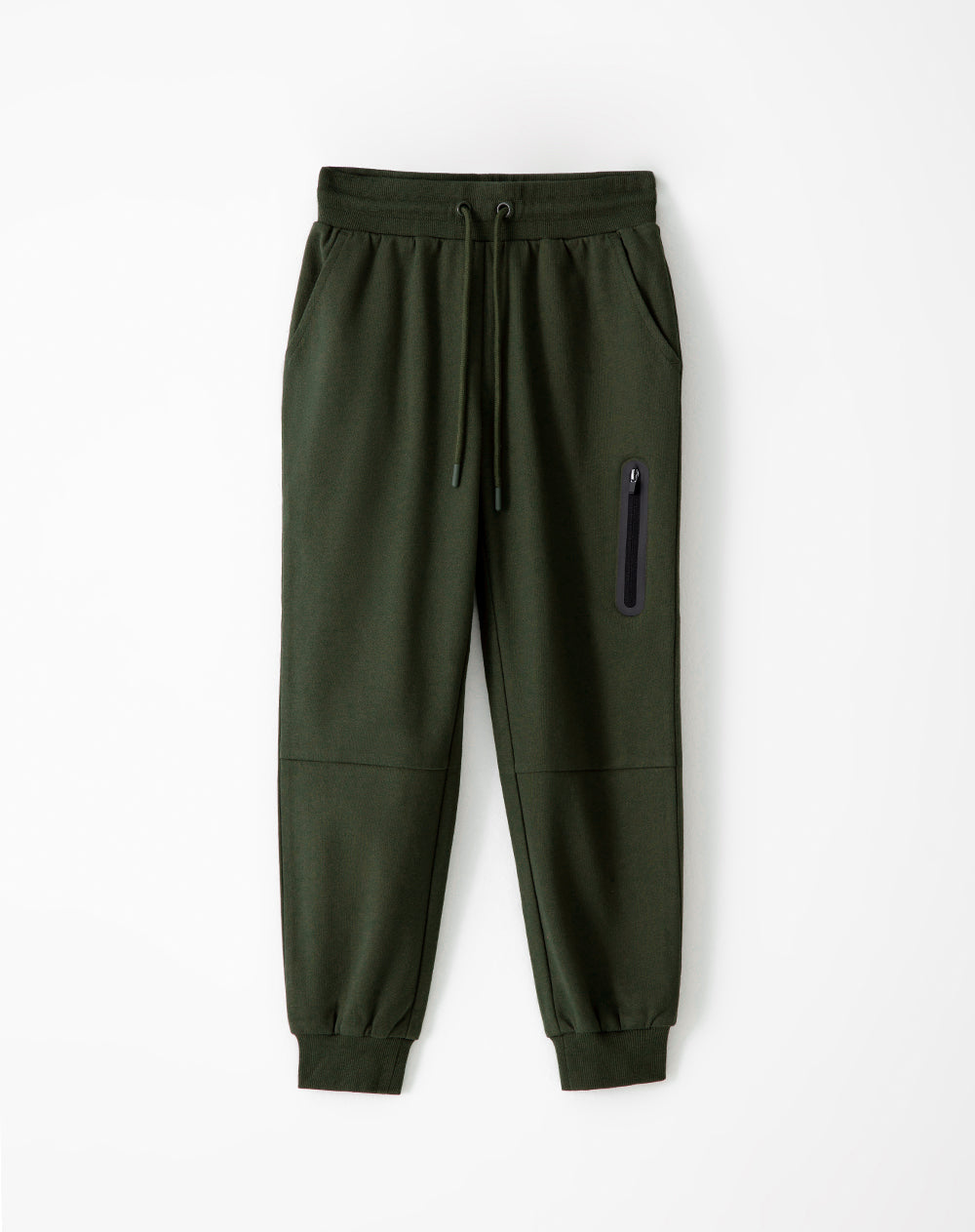 Jogger regular verde niño