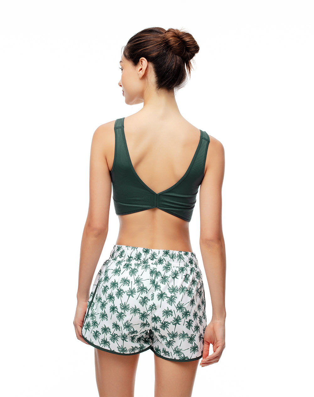 Short deportivo ciclista interno habano mujer