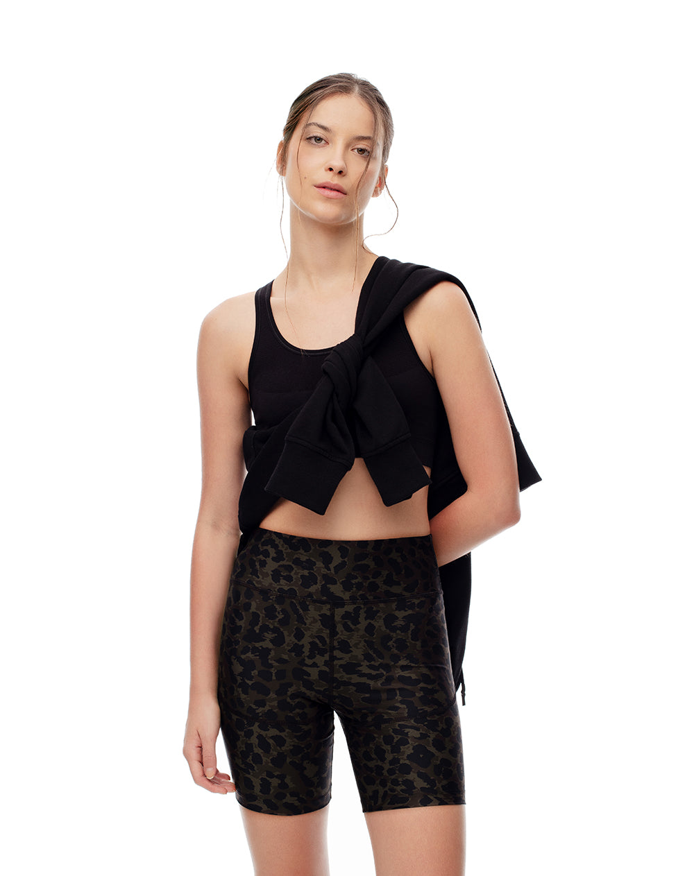 Short pantaloneta cafe estampado