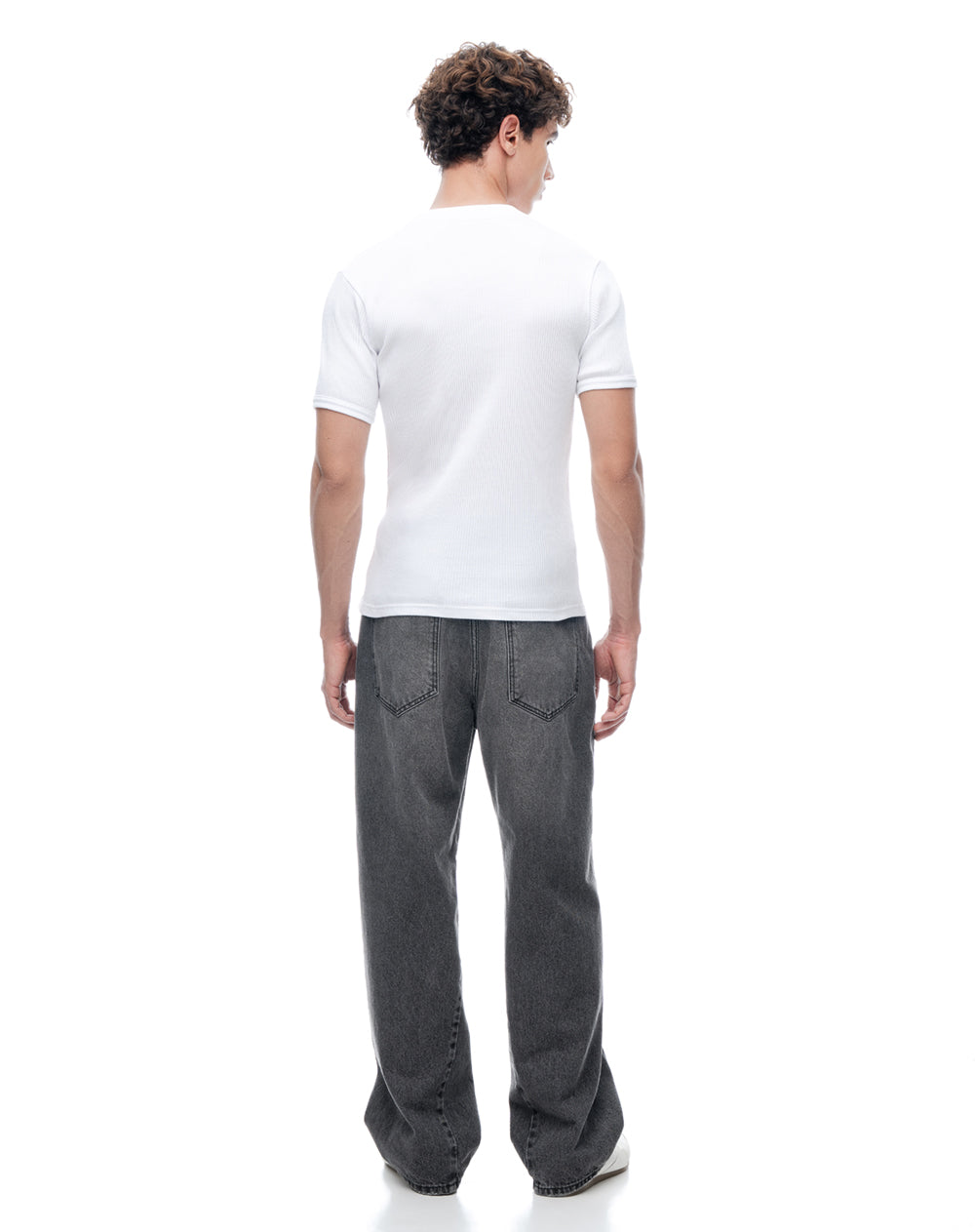 Camiseta ted manga corta blanca hombre