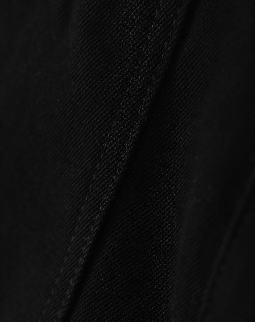 Short tiro medio denim elástico en cintura negro niña