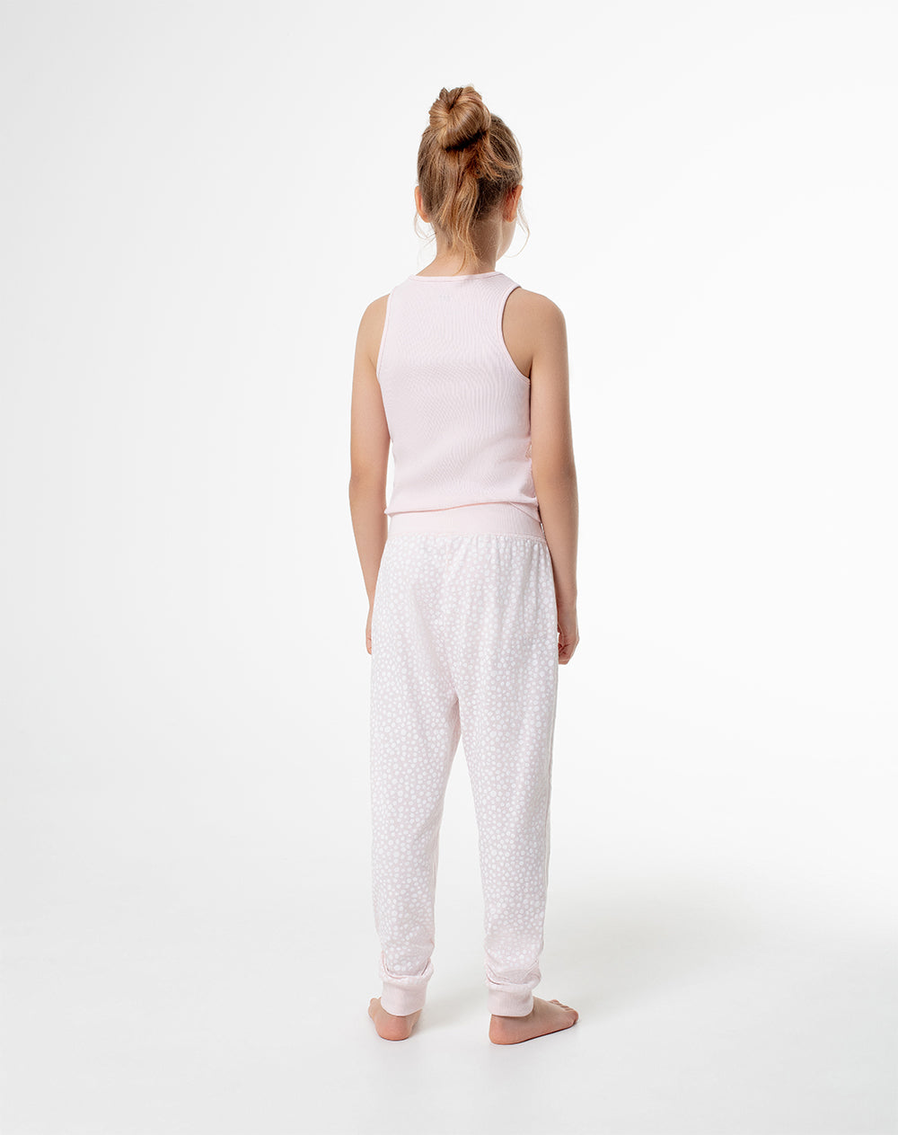 Blusa + pantalón de pijama niña algodón estampada
