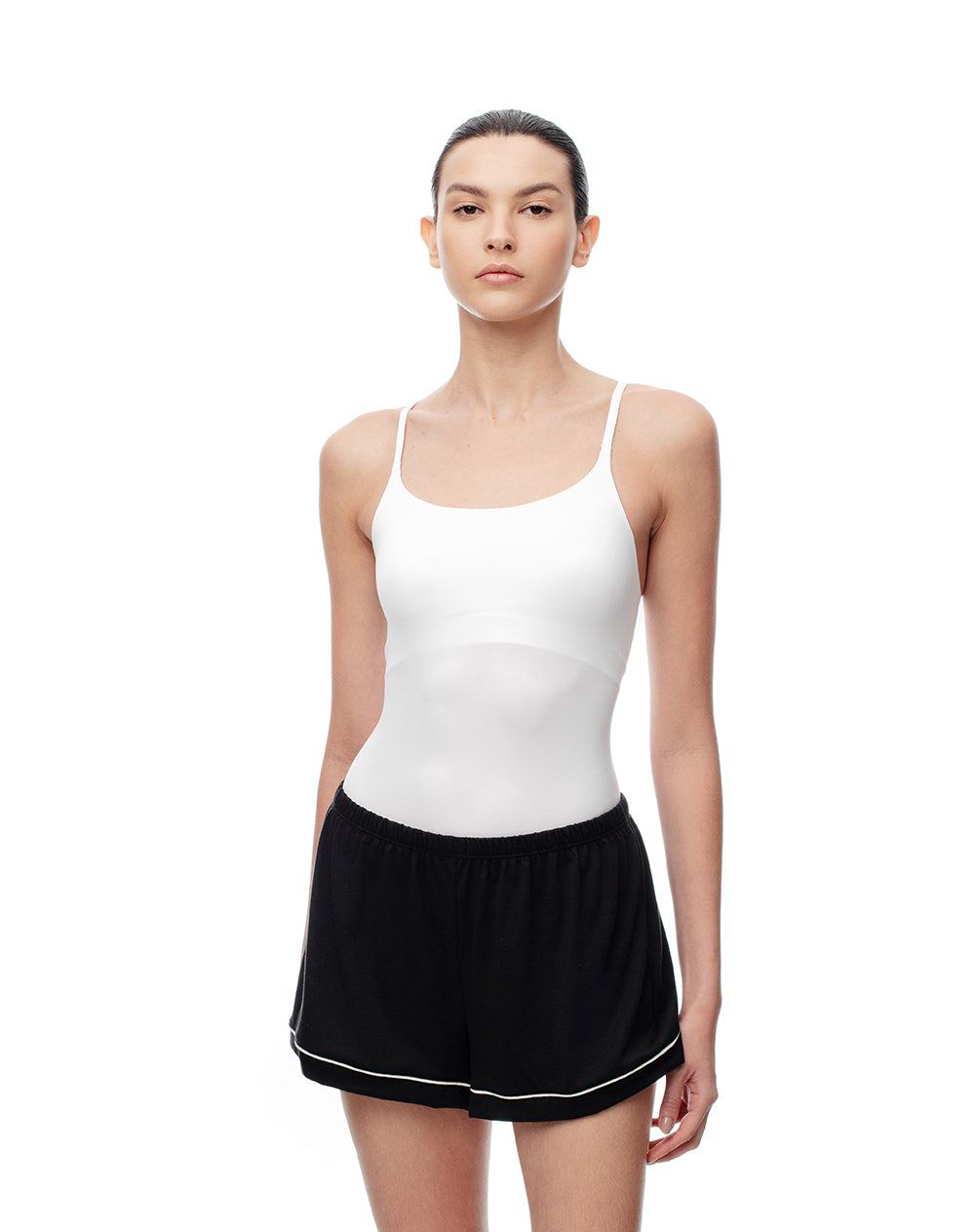 2 camisetas fitted fit tiras surtida