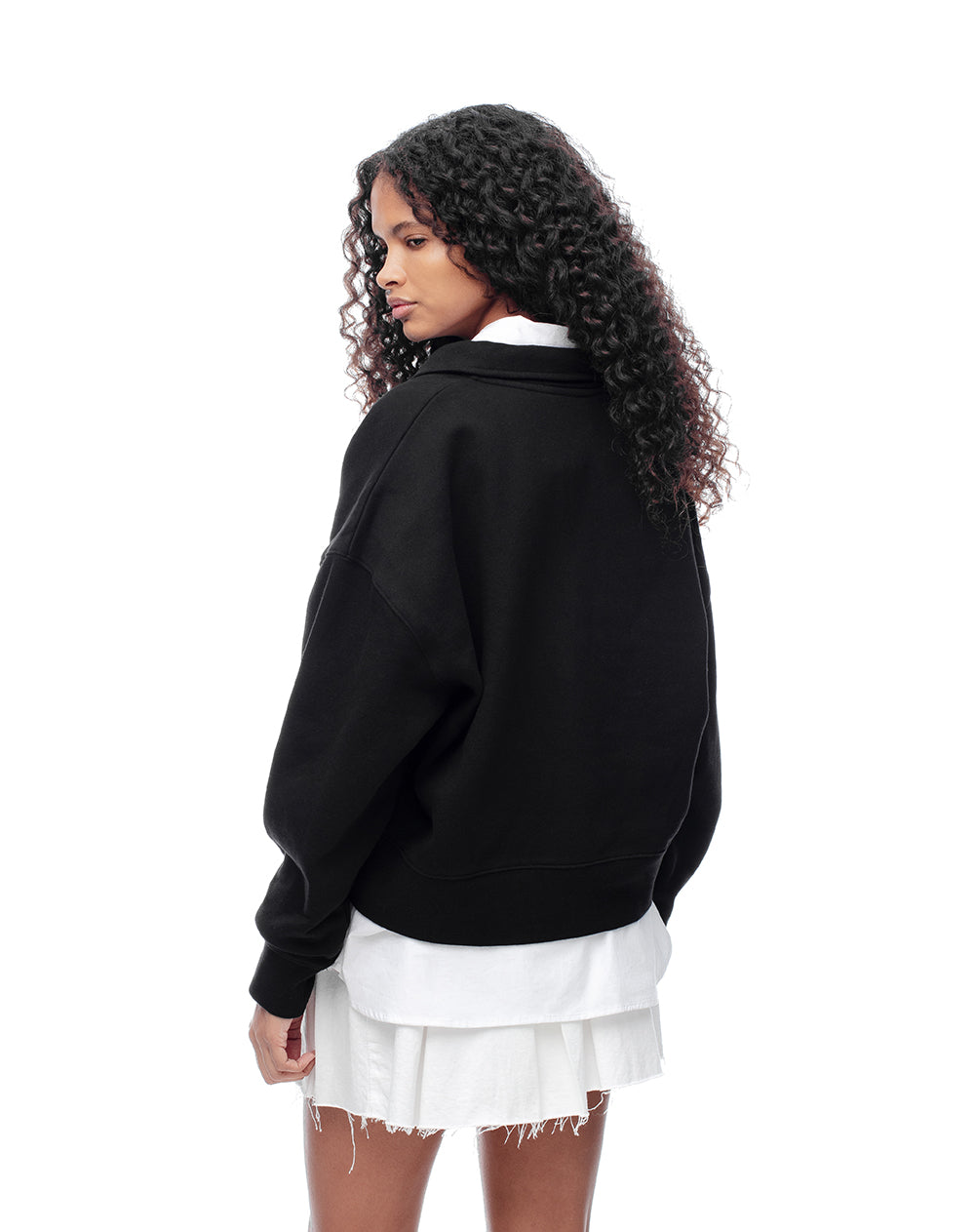 Buzo regular fit negro