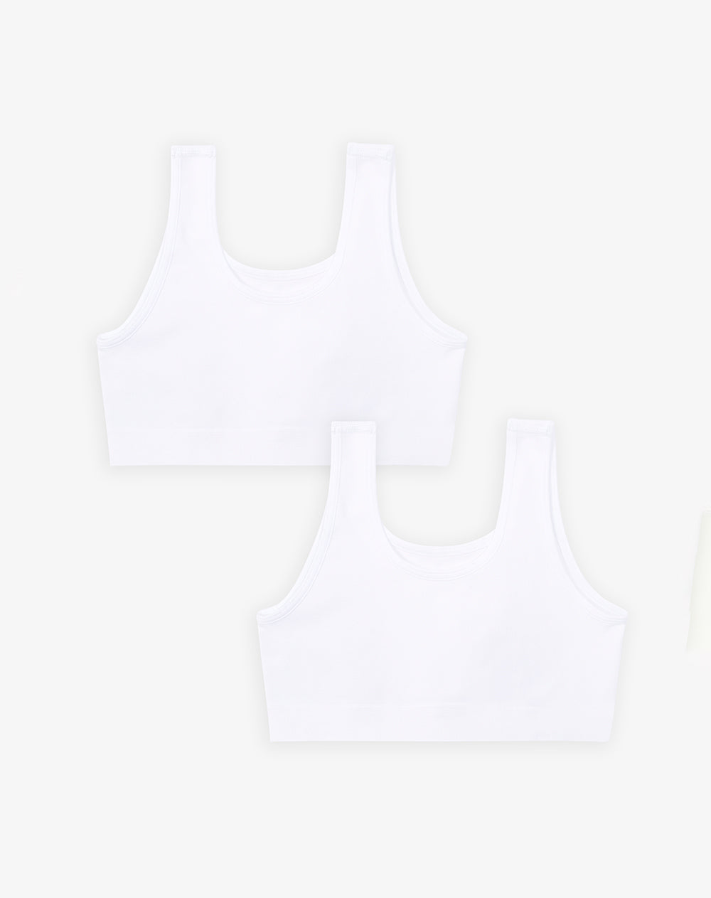 Top niña seamless x2unds blanco