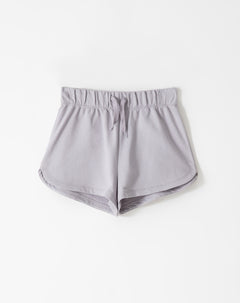 Short algodón gris niña
