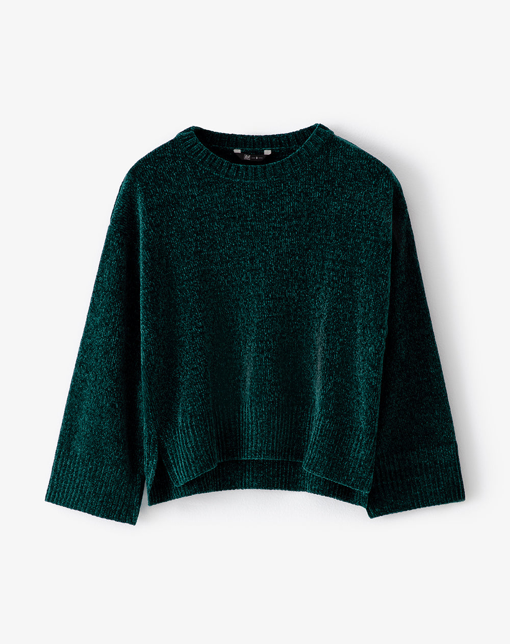 Suéter oversize verde mujer