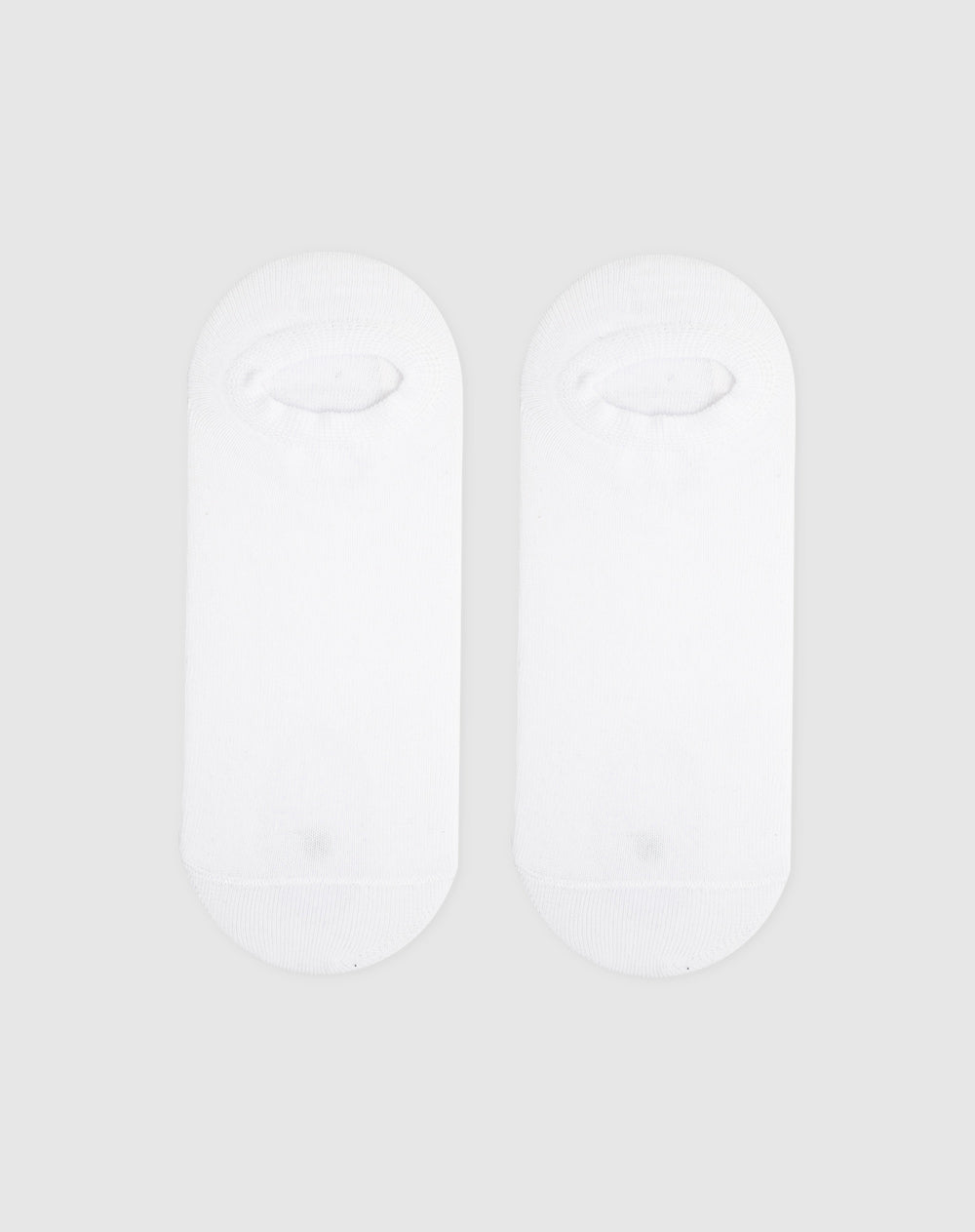 2 pares de medias baletas blancas