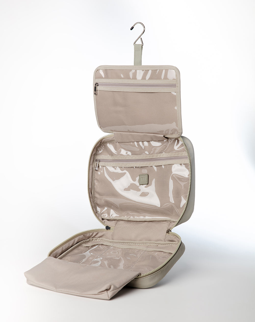 Estuche organizador beige