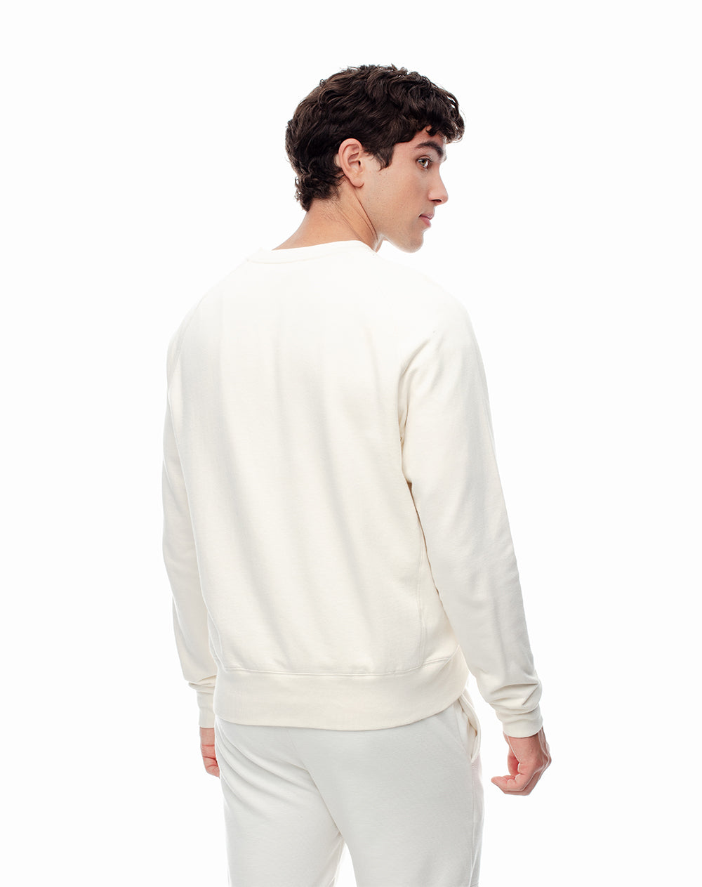 Buzo regular algodón vainilla hombre