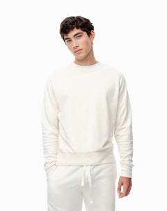 Buzo regular algodón vainilla hombre