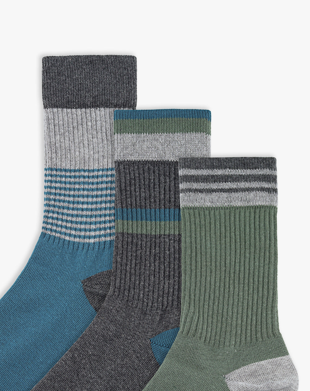 3 pares de medias cortas surtido hombre