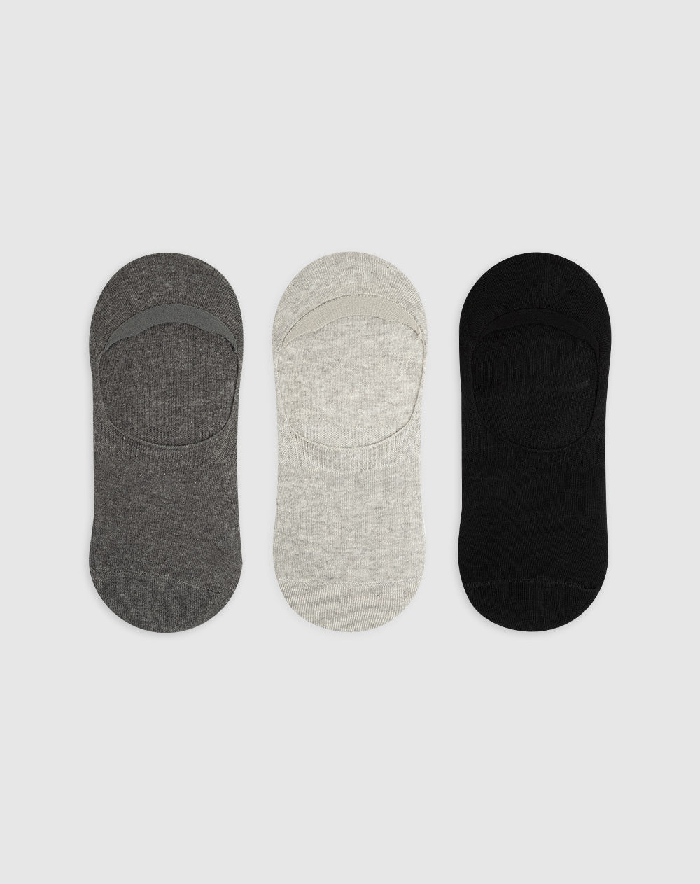 Medias hombre baleta algodón pack x3 surtido