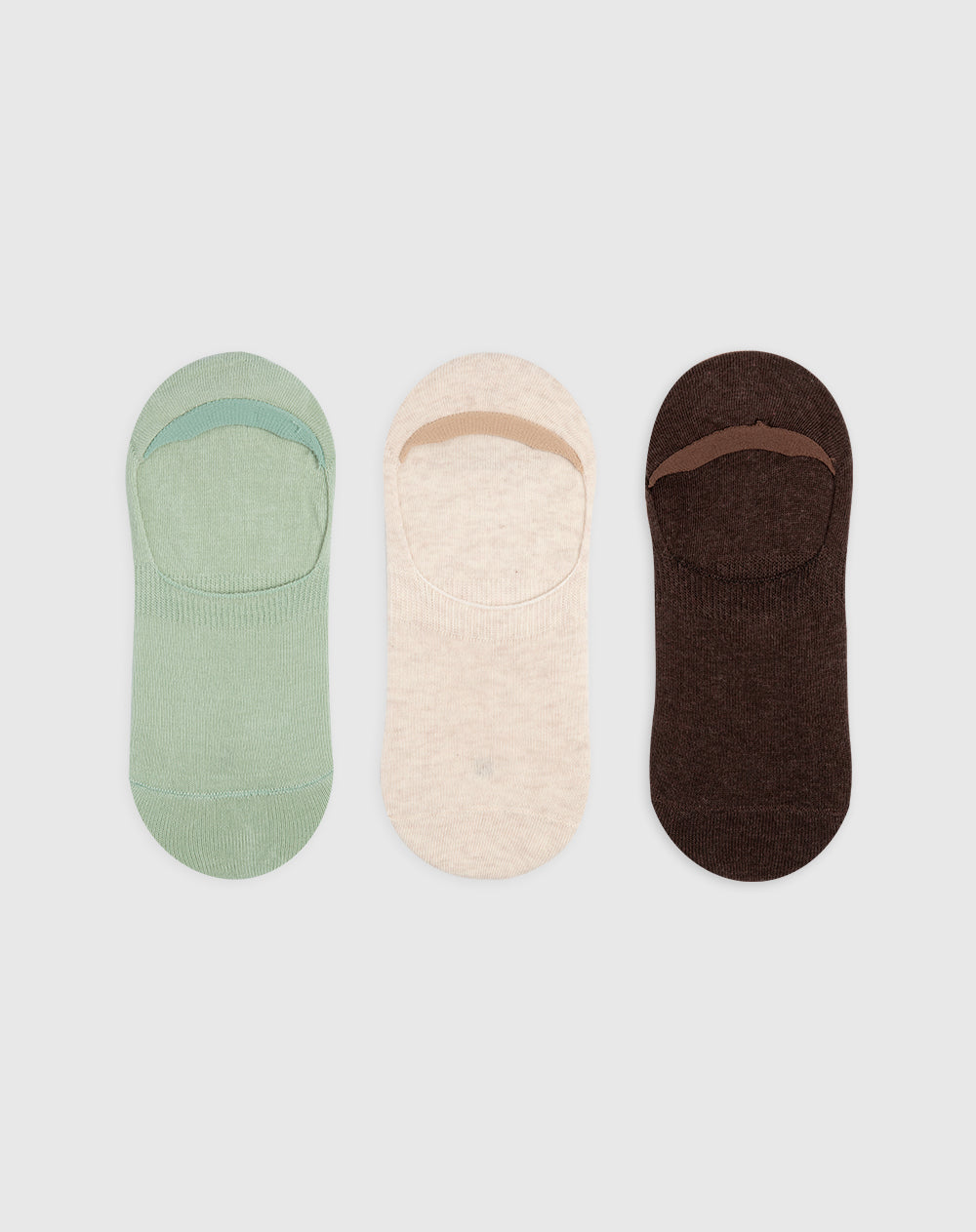 Medias hombre baleta algodón pack x3 surtido