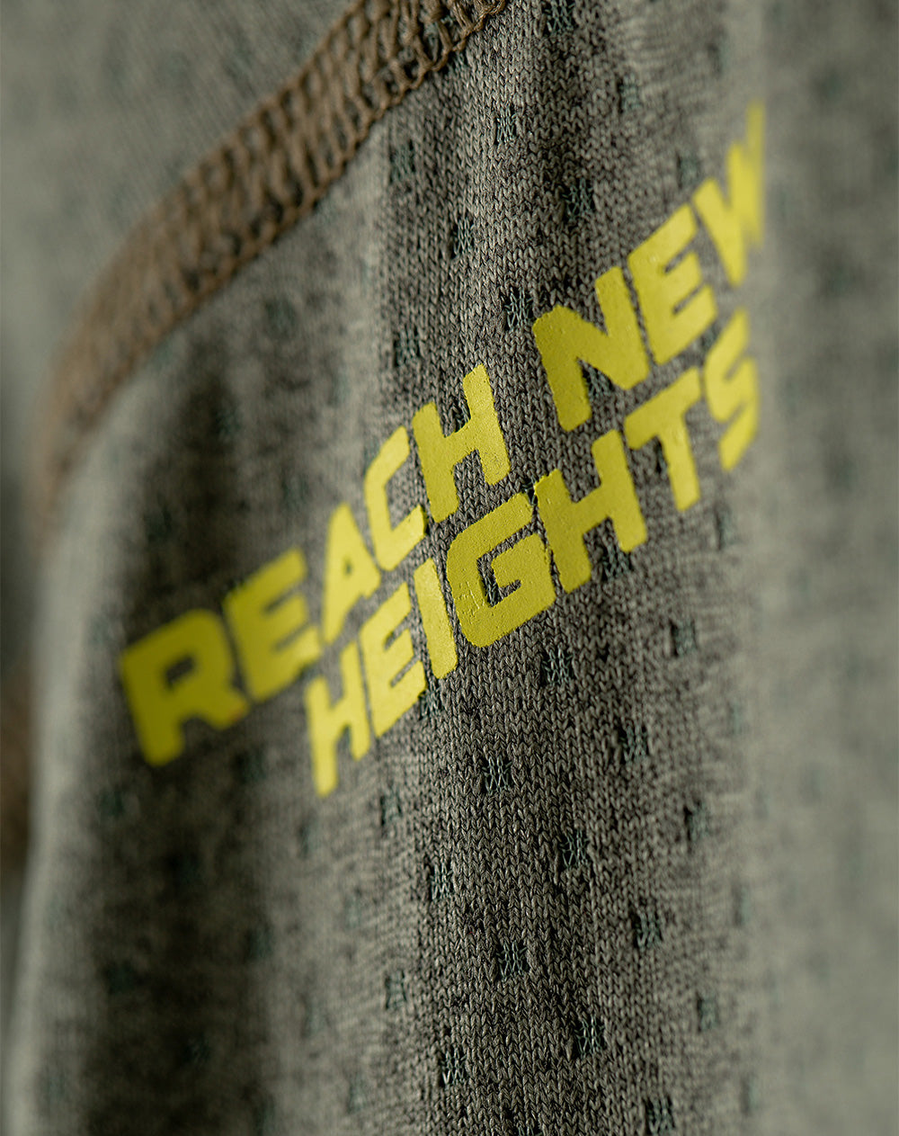 Camiseta deportiva control humedad verde hombre