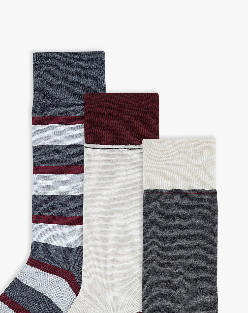 Medias hombre largas pack x3 surtido